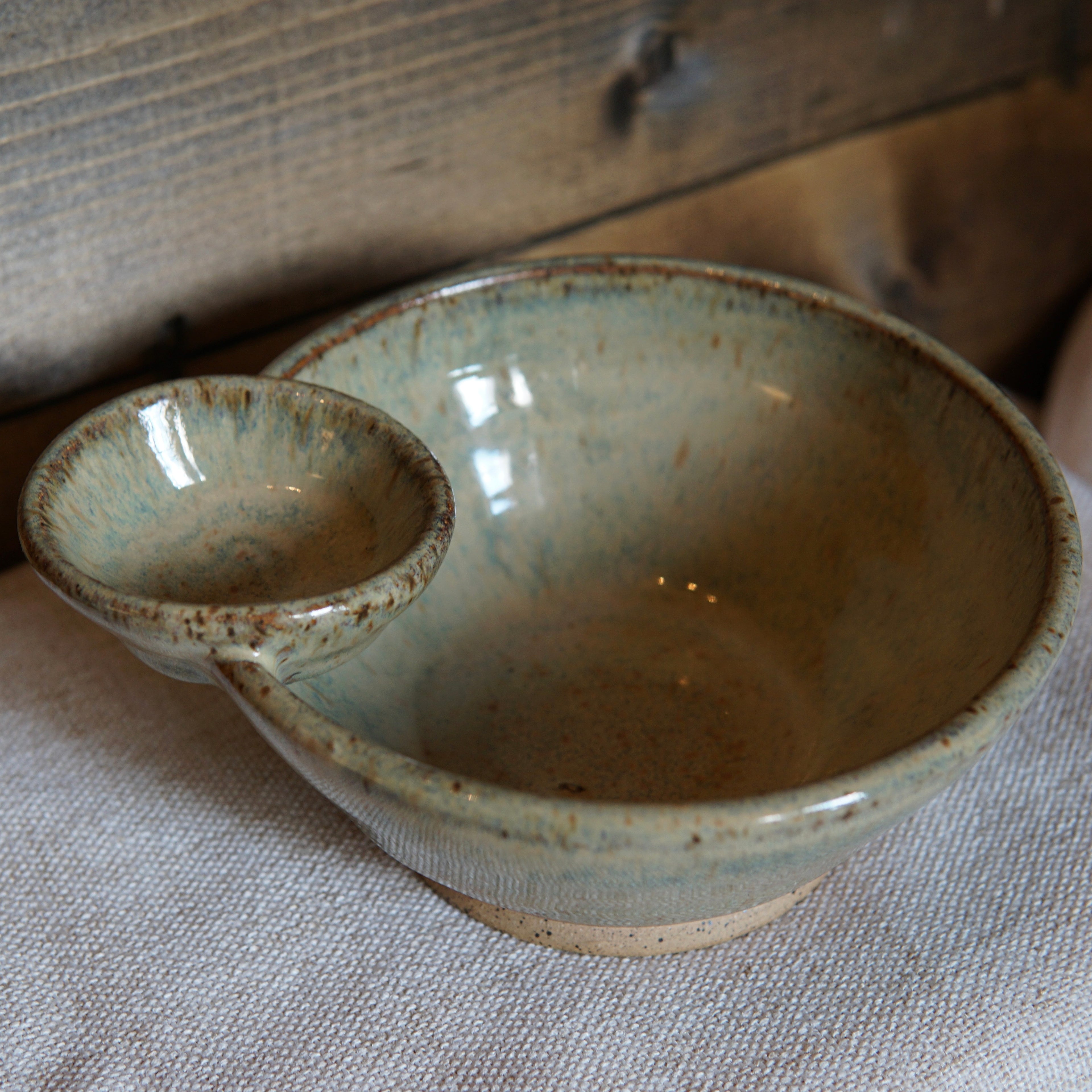 Green Cherry Pit Bowl