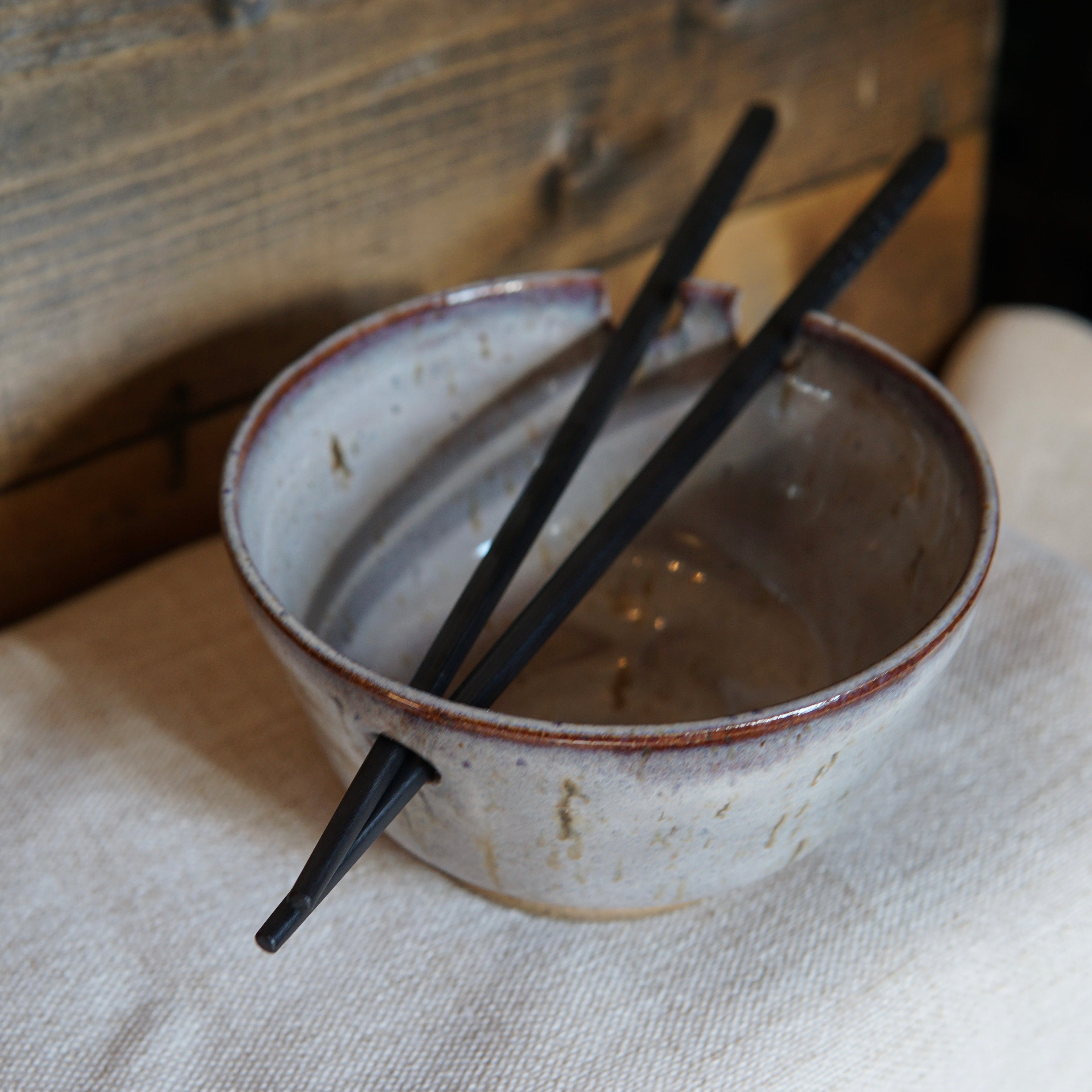 Ramen Bowl w/ Chopsticks